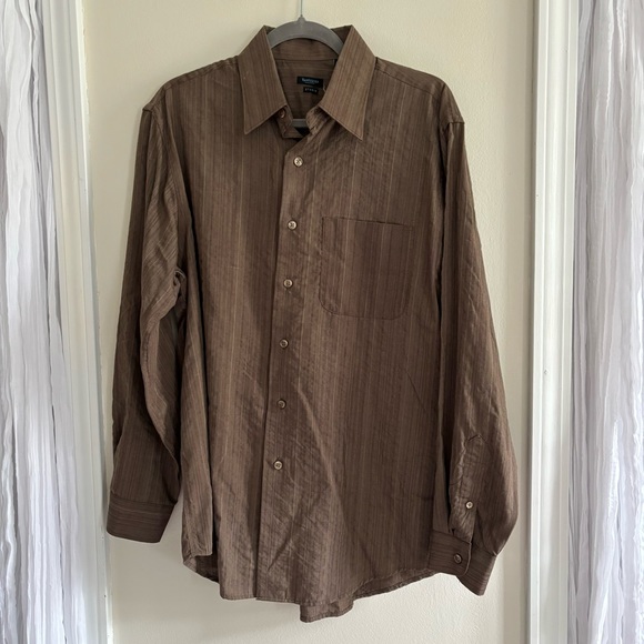 Van Heusen Black Button Down Shirt main image 1